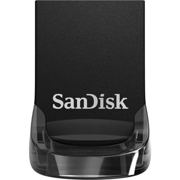 SanDisk Cruzer Ultra Fit™ USB-minne 16 GB Svart SDCZ430-016G-G46 USB 3.2 Gen 1
