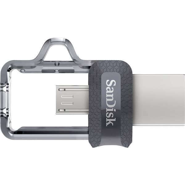 SanDisk Ultra® Dual Drive m3.0 USB-minne Mobil/Tablet 32 GB USB 3.2 Gen 1