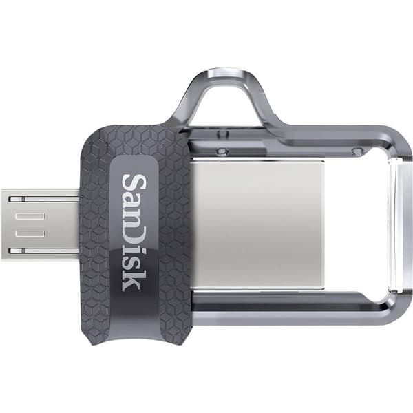 SanDisk Ultra® Dual Drive m3.0 USB-minne Mobil/Tablet 64 GB USB 3.2 Gen 1