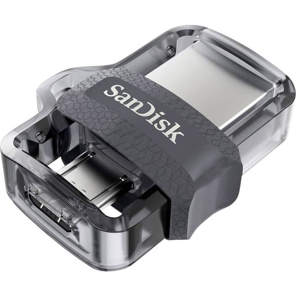 SanDisk Ultra® Dual Drive m3.0 USB-minne Mobil/Tablet 64 GB USB 3.2 Gen 1
