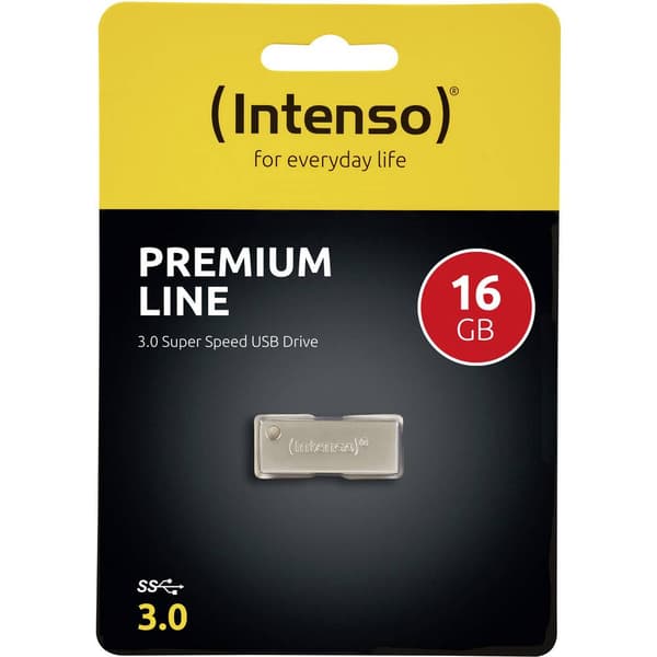 Intenso Premium Line USB-minne 32 GB Silver 3534480 USB 3.2 Gen 1