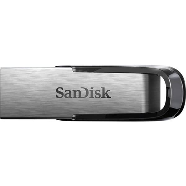 SanDisk Cruzer Ultra® Flair™ USB-minne 32 GB Silver SDCZ73-032G-G46 USB 3.2 Gen 1 Svart, Rostfritt stål