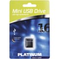 Miniatyrbild 3 av 3: Platinum Mini USB-minne 16 GB Svart, Blå 177536 USB 2.0