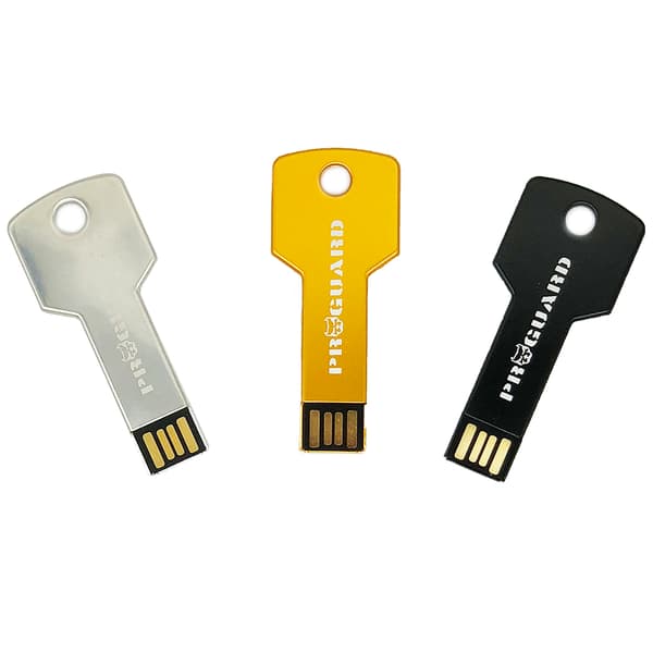 16 GB Vattentätt och Stöttåligt USB 2.0 minne flash (Metall)