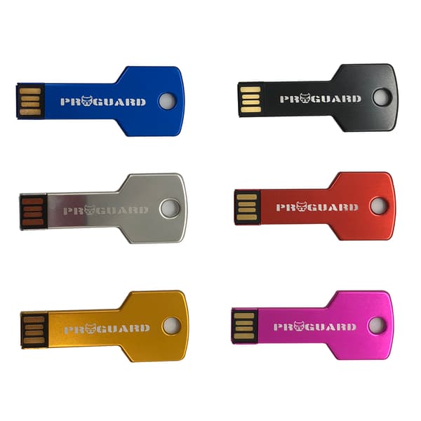16 GB Vattentätt och Stöttåligt USB 2.0 minne flash (Metall)