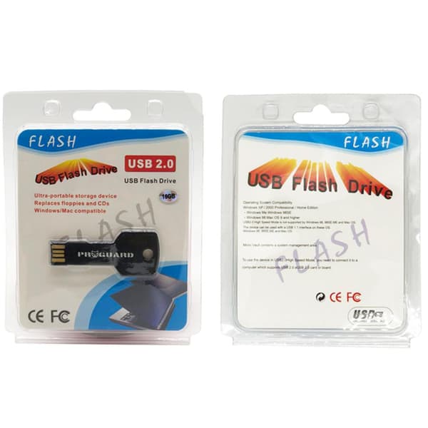 16 GB Stöttåligt Flashminne USB 2.0