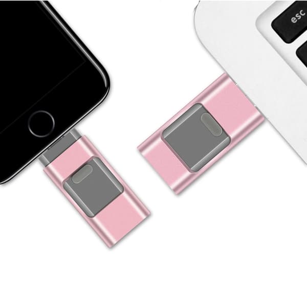 32Gb Lightning/Micro-USB-Minne - (Spara ner från din telefon)