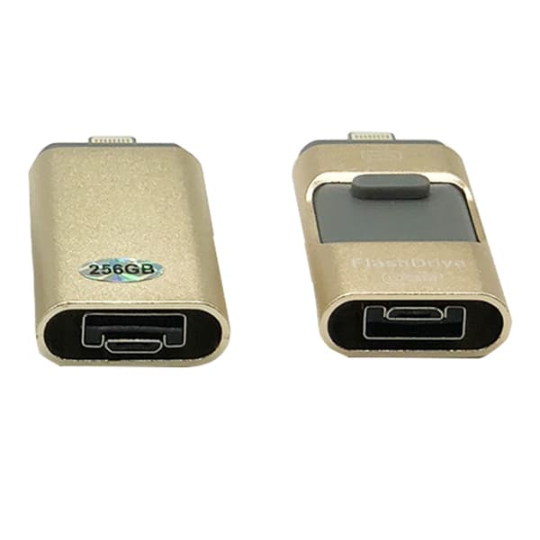 32Gb Lightning/Micro-USB-Minne - (Spara ner från din telefon)