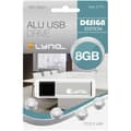 Miniatyrbild 2 av 2: Xlyne ALU USB-minne 8 GB Aluminium 177556-2 USB 2.0