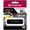 Miniatyrbild 3 av 3: Transcend JetFlash™ 750K USB-minne 16 GB Svart TS16GJF750K USB 3.2 Gen 1