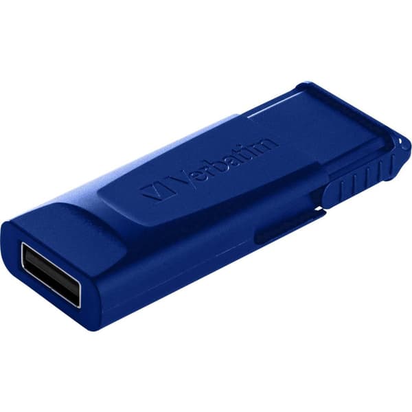 Verbatim Slider USB-minne 32 GB Röd, Blå 49327 USB 2.0