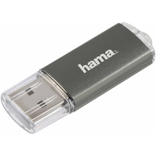 Hama Laeta USB-minne 16 GB Grå 90983 USB 2.0 Grå