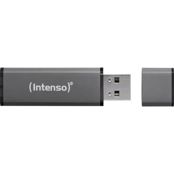 Intenso Alu Line USB-minne 16 GB Antracit 3521471 USB 2.0
