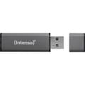 Miniatyrbild 2 av 3: Intenso Alu Line USB-minne 16 GB Antracit 3521471 USB 2.0