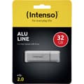 Miniatyrbild 3 av 3: Intenso Alu Line USB-minne 32 GB Silver 3521482 USB 2.0
