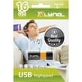 Miniatyrbild 3 av 3: Xlyne Wave USB-minne 16 GB Svart, Orange 7116000 USB 2.0