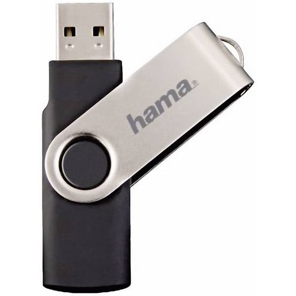 Hama Rotate USB-minne 32 GB Svart 108029 USB 2.0