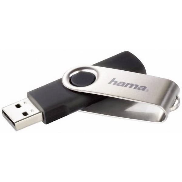 Hama Rotate USB-minne 32 GB Svart 108029 USB 2.0 Svart