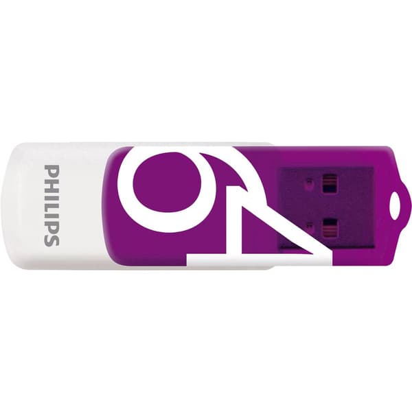 Philips VIVID USB-minne 64 GB Lila FM64FD05B/00 USB 2.0