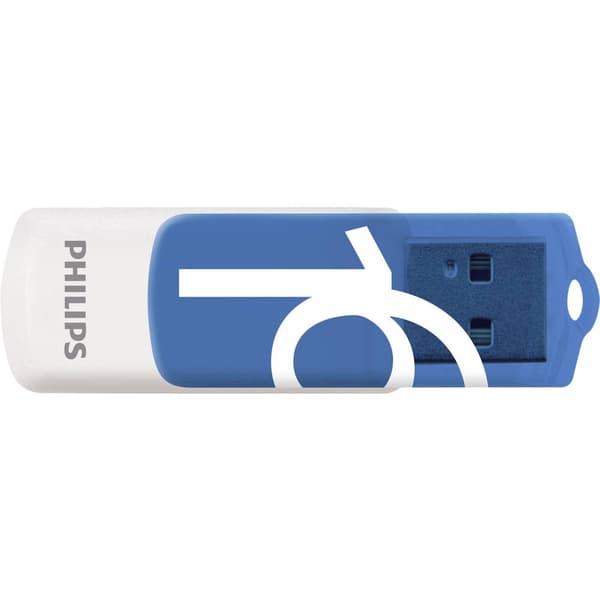 Philips VIVID USB-minne 16 GB Blå FM16FD05B/00 USB 2.0