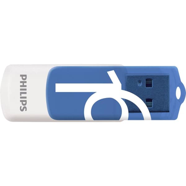 Philips VIVID USB-minne 16 GB Blå FM16FD05B/00 USB 2.0
