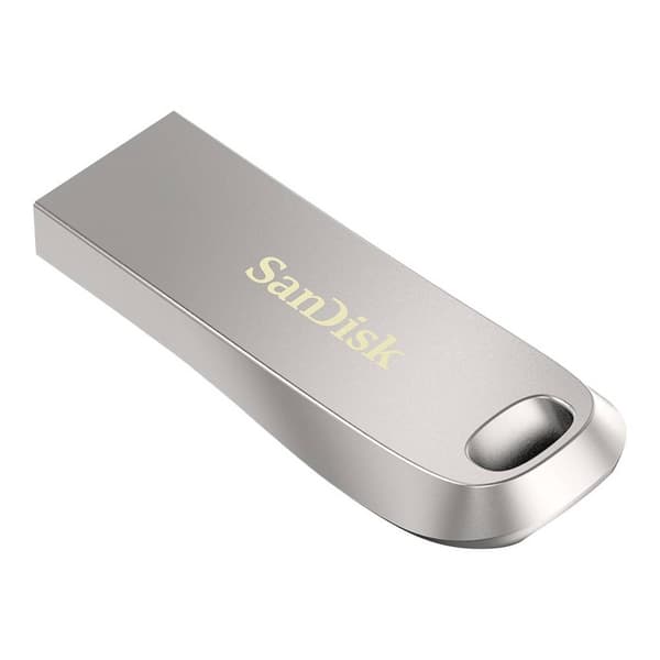 SanDisk Ultra Luxe USB-minne 128 GB Silver SDCZ74-128G-G46 USB 3.2 Gen 1
