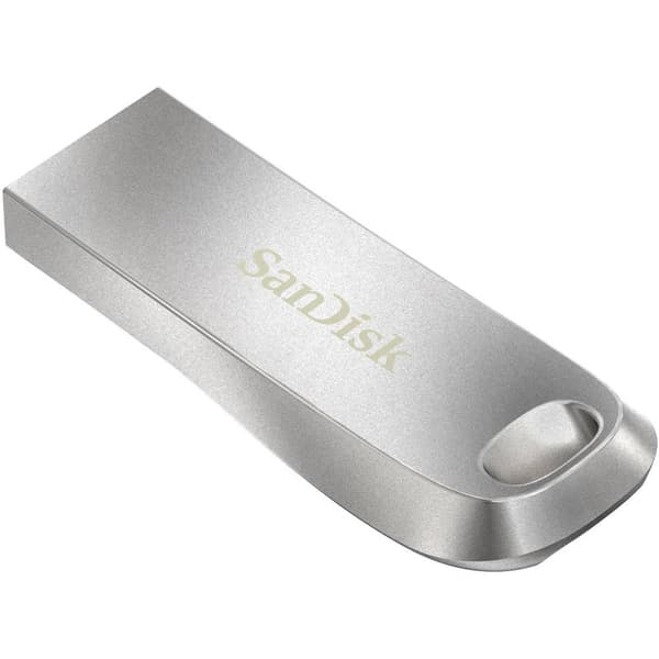 SanDisk Ultra Luxe USB-minne 128 GB Silver SDCZ74-128G-G46 USB 3.2 Gen 1 Silver