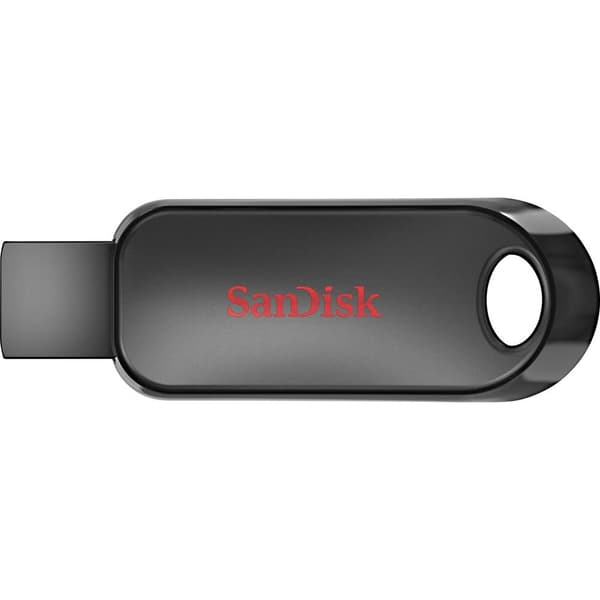 SanDisk Cruzer Snap USB-minne 64 GB Svart SDCZ62-064G-G35 USB 2.0