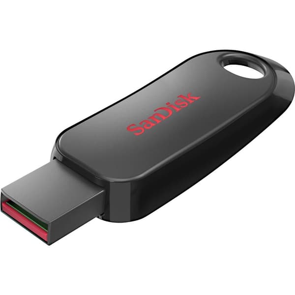 SanDisk Cruzer Snap USB-minne 64 GB Svart SDCZ62-064G-G35 USB 2.0 Svart