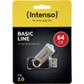 Miniatyrbild 2 av 2: Intenso Basic Line USB-minne 64 GB Svart 3503490 USB 2.0