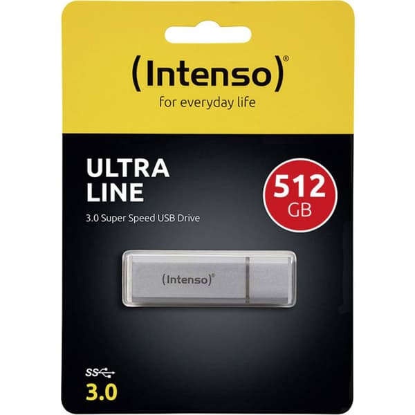 Intenso Ultra Line USB-minne 512 GB Silver 3531493 USB 3.2 Gen 1