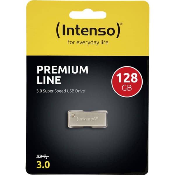 Intenso Premium Line USB-minne 128 GB Silver 3534491 USB 3.2 Gen 1