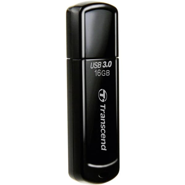 Transcend JetFlash® 700 USB-minne 16 GB Svart TS16GJF700 USB 3.2 Gen 1