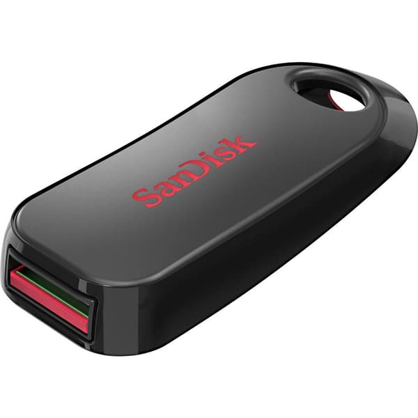 SanDisk Cruzer Snap USB-minne 128 GB Svart SDCZ62-128G-G35 USB 2.0