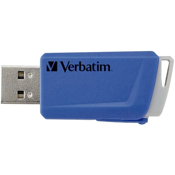 Verbatim V Store N CLICK USB-minne 32 GB Röd, Blå 49308 USB 3.2 Gen 1