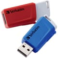 Miniatyrbild 1 av 10: Verbatim V Store N CLICK USB-minne 32 GB Röd, Blå 49308 USB 3.2 Gen 1