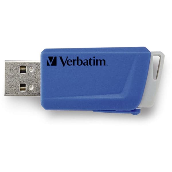 Verbatim V Store N CLICK USB-minne 16 GB Gul, Röd, Blå 49306  USB 3.2 Gen 1