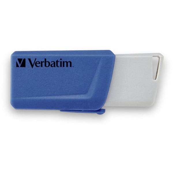 Verbatim V Store N CLICK USB-minne 16 GB Gul, Röd, Blå 49306  USB 3.2 Gen 1