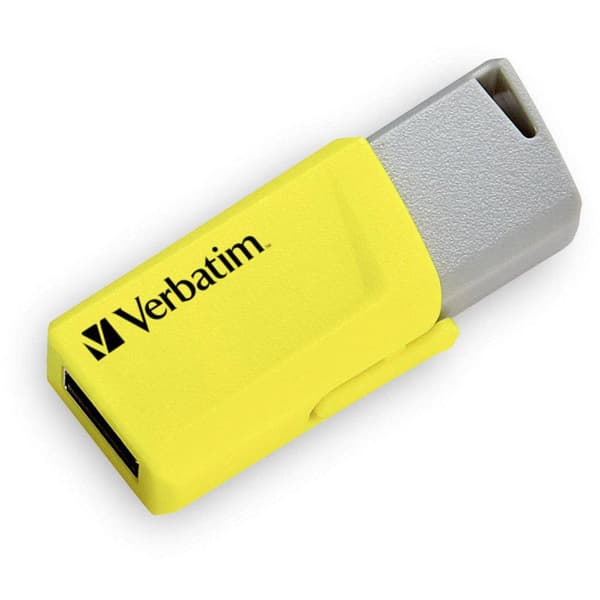 Verbatim V Store N CLICK USB-minne 16 GB Gul, Röd, Blå 49306  USB 3.2 Gen 1