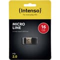 Miniatyrbild 3 av 4: Intenso Micro Line USB-minne 16 GB Svart 3500470 USB 2.0