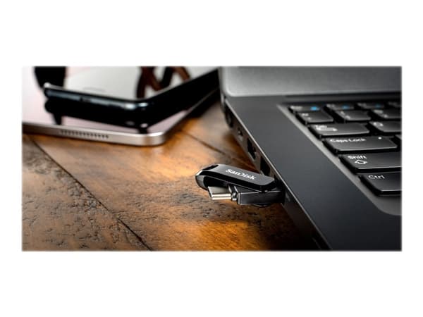 SanDisk Ultra Dual Drive Go - USB flashdrive - 32 GB - USB 3.1 Gen 1 / USB-C