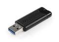 Miniatyrbild 5 av 5: Verbatim PinStripe - USB flash-enhet - 256 GB - USB 3.2 Gen 1 - svart
