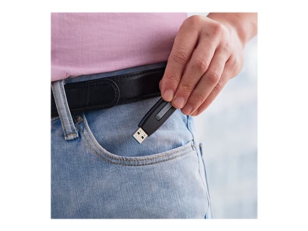 Verbatim Store 'n' Go V3 - USB-minnepinne - 128 GB - USB 3.2 Gen 1 - utgitt