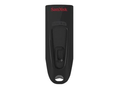 SanDisk Ultra - USB-flashstasjon - 64 GB - USB 3.0 Sort