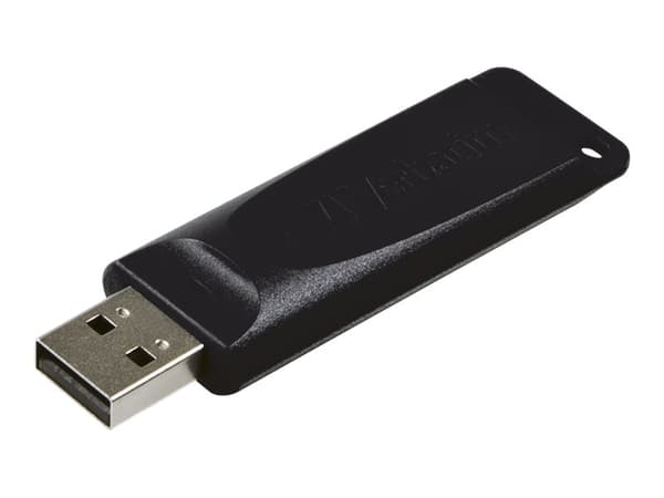 Verbatim Store 'n' Go Slider - USB-flashstasjon - 32 GB - USB 2.0 Sort