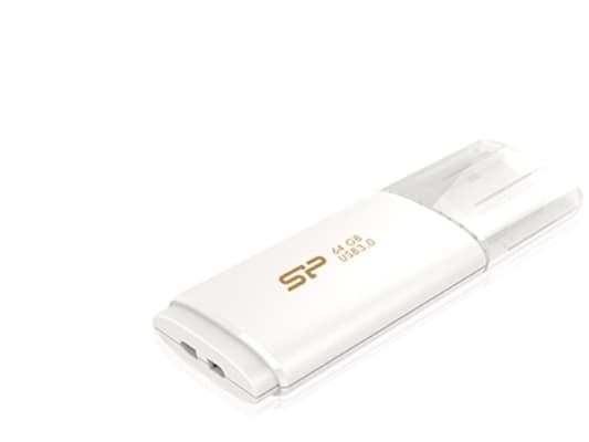 SILICON POWER Blaze B06 - USB flash-enhet - 32 GB - USB 3.0 - snäckskalsvit