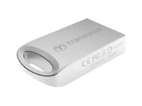 Transcend JetFlash 510 - USB-flashstasjon - 4 GB - USB 2.0 - sølv Sølv