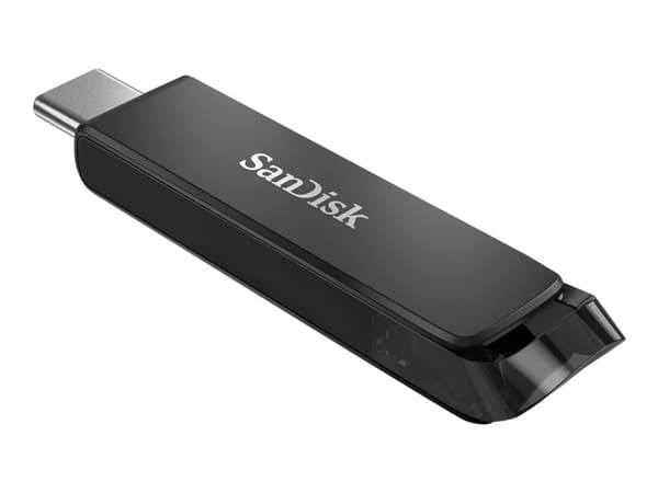 SanDisk Ultra - USB-muistitikku - 256 Gt - USB 3.1 Gen 1 / USB-C musta
