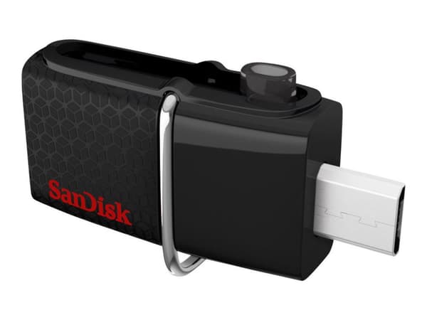 SanDisk Ultra Dual - USB-muistitikku - 32 GB - USB 3.0 / micro USB
