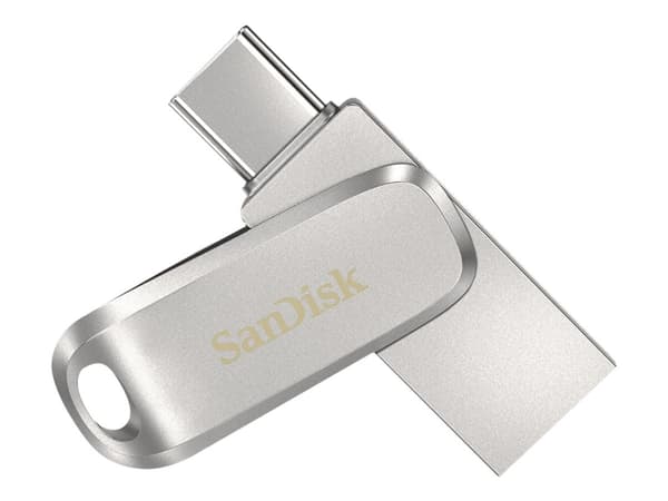 SanDisk Ultra Dual Drive Luxe - USB flashdrive - 1 TB - USB 3.1 Gen 1 / USB-C